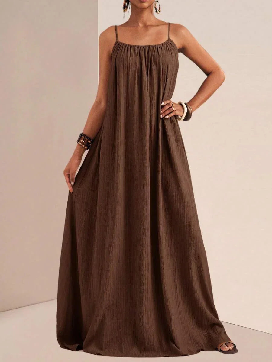 NOMÉA – Boho Flared Maxi Dress